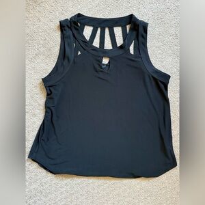 Chic Black Sleeveless Tank Top